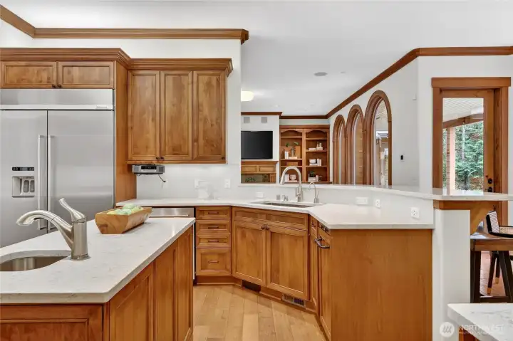 Counter space and luxury... what more does one need?