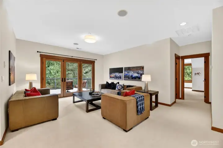 Open the doors and enjoy the Sun Deck.