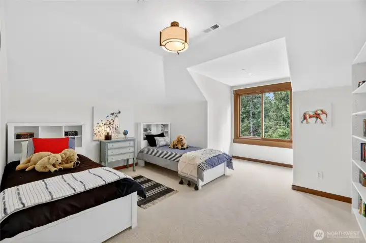 Bedroom 5 - such a fun room or Bunk Room! It is large, so there are many possibilities!