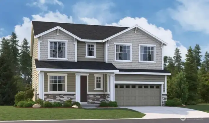 Exterior rendering