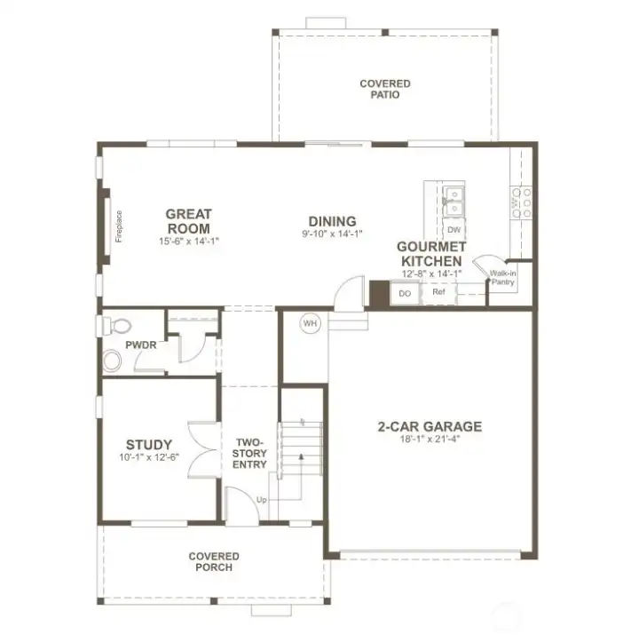 1st floor - Measurements are approximate