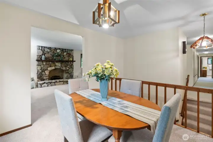 Dining off kitchen perfect for get togethers and entertaining
