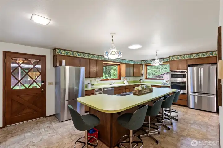 New Appliances this Kitchen is where every hangs out plenty of room for gatherings.