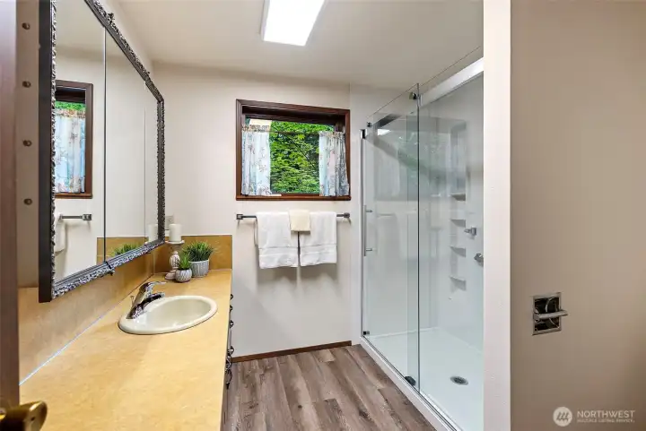 Main floor bathroom