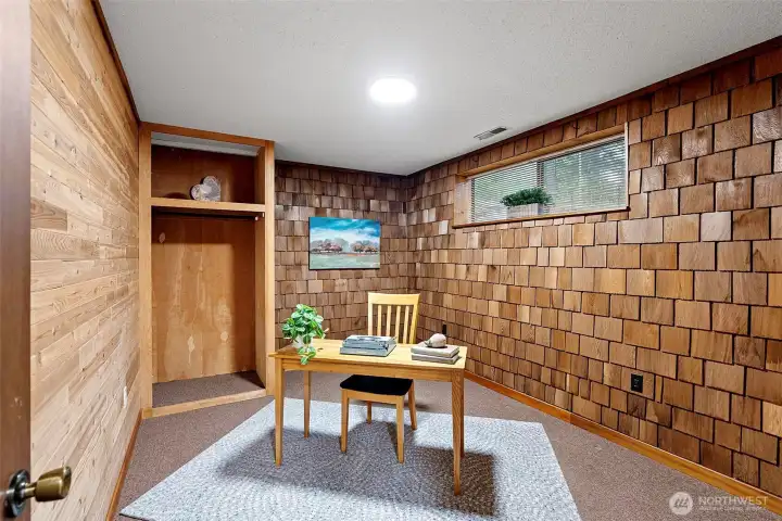 Office space in basement