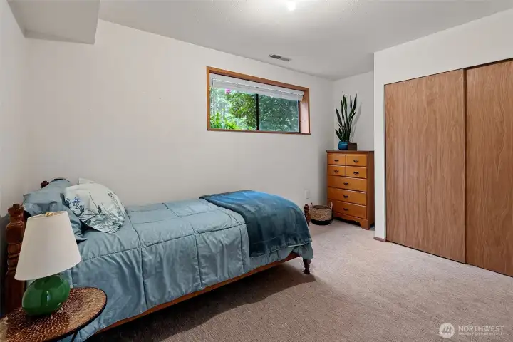 Bedroom number 3 in basement