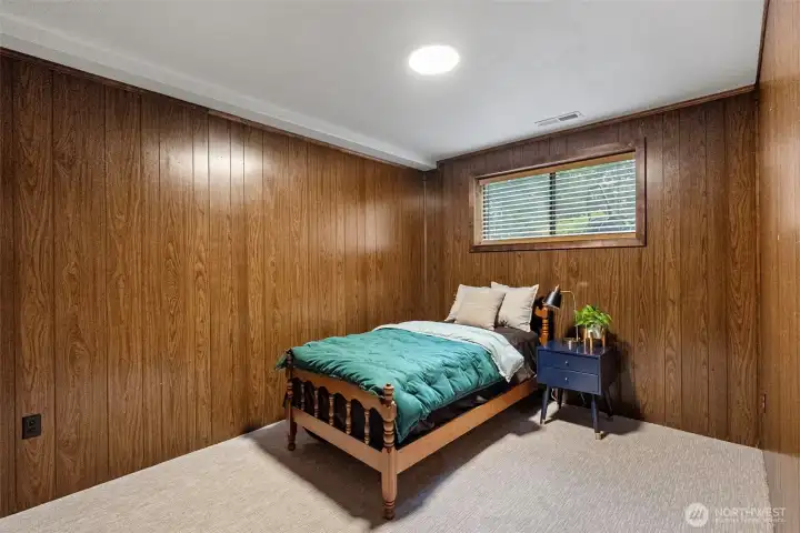 bedroom number 4 in basement