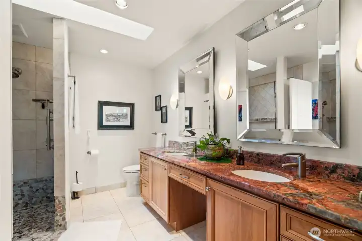 Primary bath.