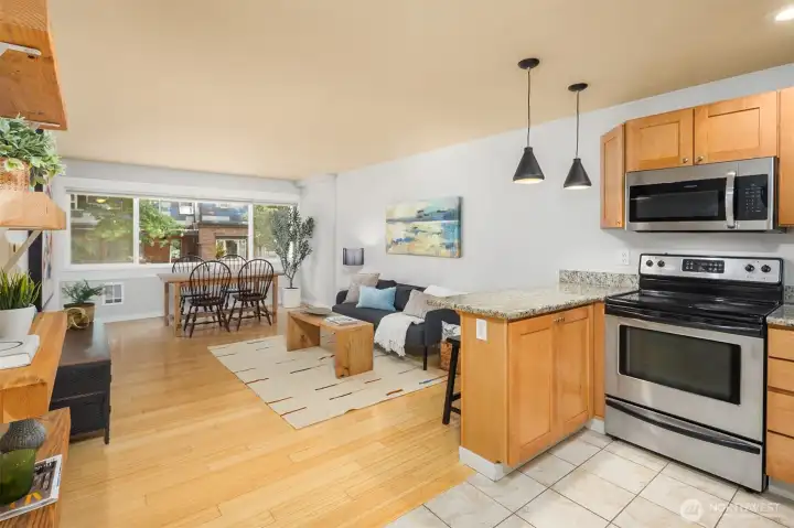 Great open floor plan.