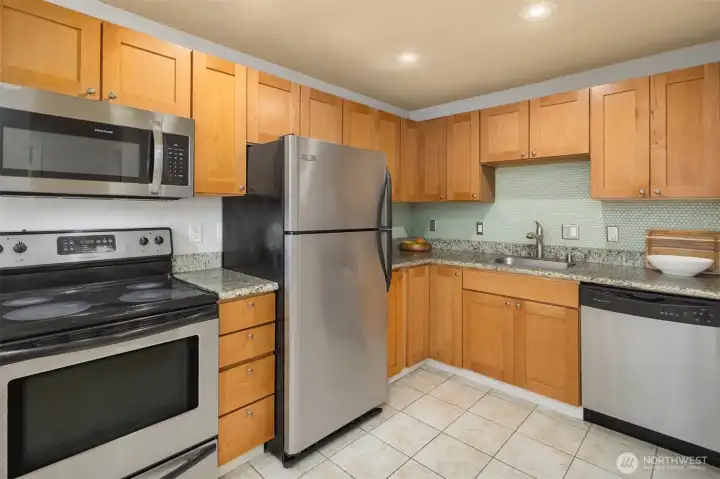 Stainless appliances!