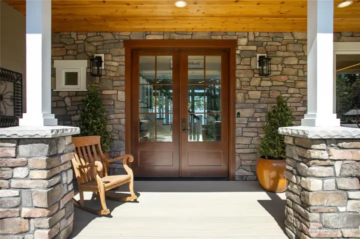 Front entry