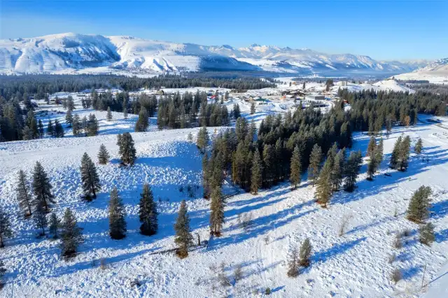 Amazing views of the Methow Valley.