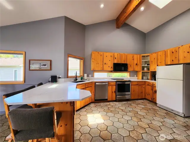 Main level kitchen