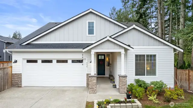 Nearby to schools and shopping, within 15 miles of the back gates at JBLM, and 5 miles to Hwy 512, this home is centrally located for commuters.  Main level living with 2 bedrooms and full bathroom upstairs.  Quality finishes and only 3 years old!