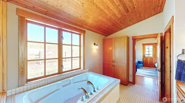 Main house primary bathroom