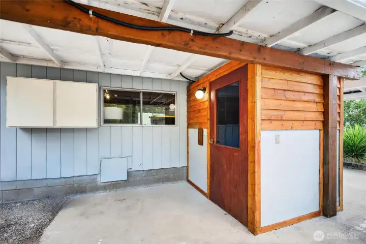 Sauna room