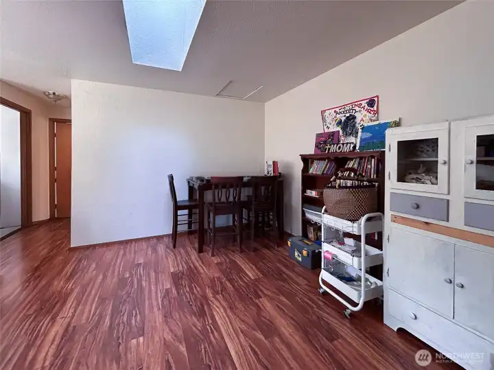 Unit B- Living space upstairs