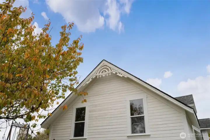 Charming Victorian details still remain.