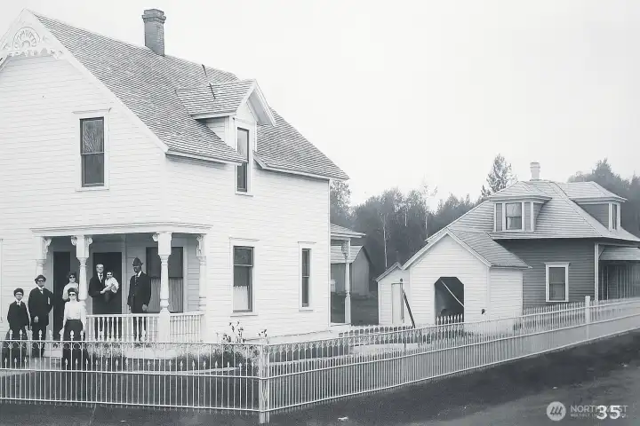 This home has been well loved though the years.