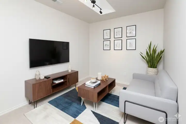 INSPIRATION - Bonus Rm / Flex / Media / Office or Exercise Room  Photo has virtual staging.