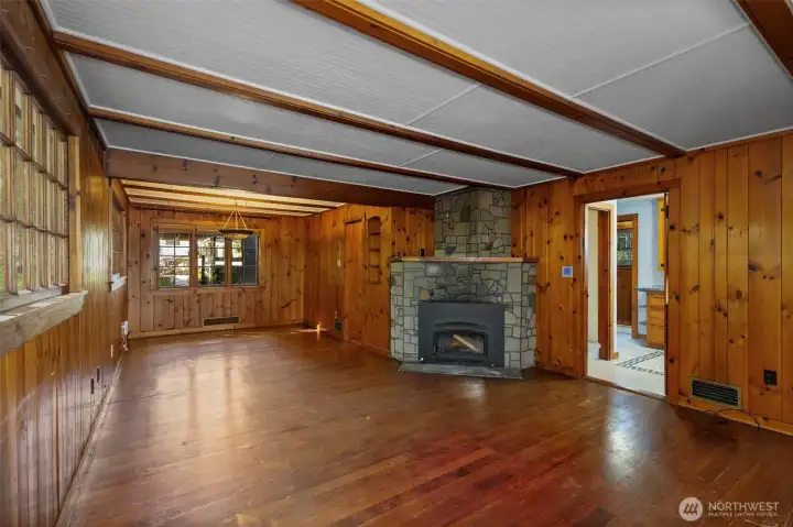 Dining and living rooms