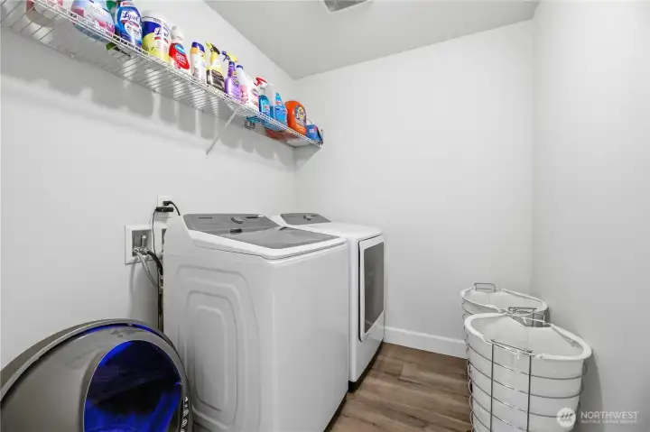 Utility Room on Second Floor