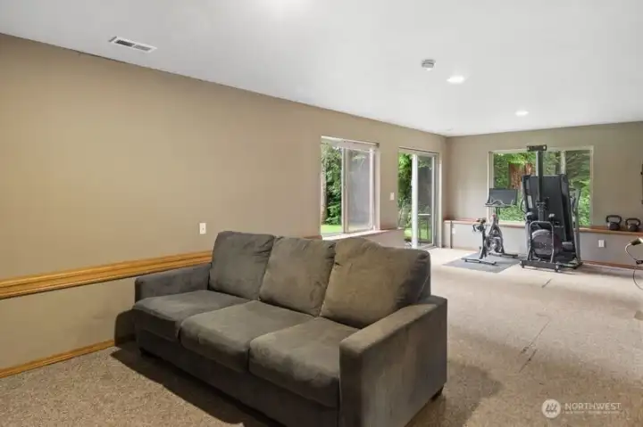 Lower unit living room