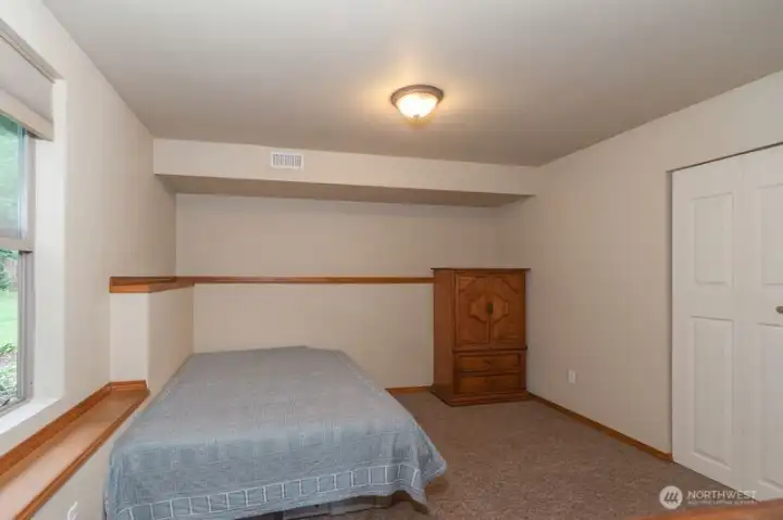 lower unit bedroom