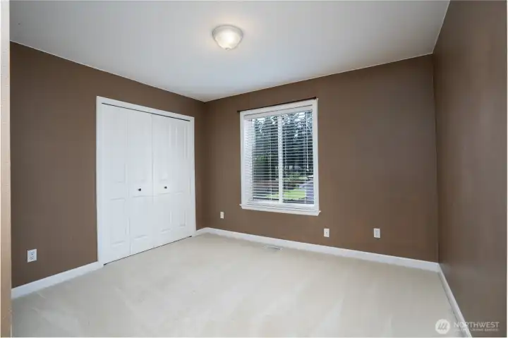 The middle bedroom upstairs is a blank slate. What do you need a room for? Do you want to host guests and entertain? There is room for them. Both of the secondary bedrooms are really nice size.