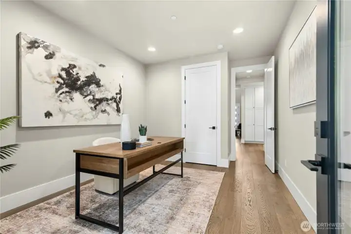 4th Bedroom or office on main. 4th Bedroom or office on main.