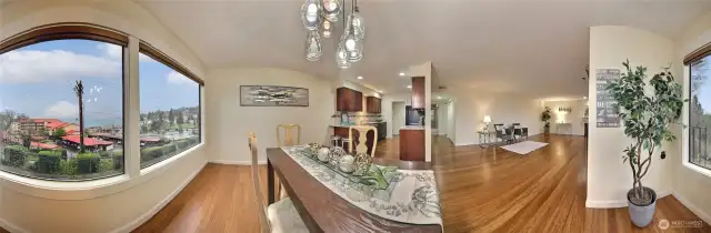 Open floor plan