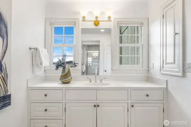 Primary suite bathroom