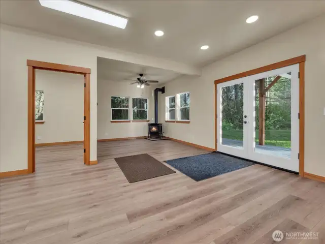 Artist studio with bedroom & .5 bath