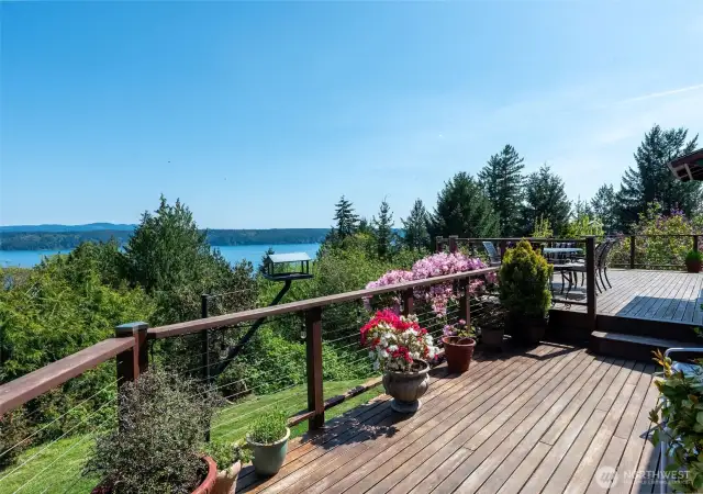 View from deck and all rooms