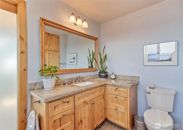 Plenty of counter space.