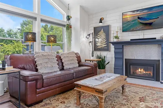 Lots of windows make for a Sunny Livingroom