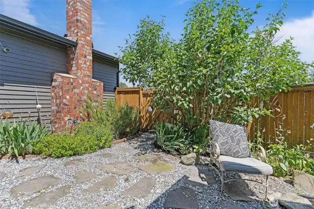 Herb Garden and raised planters