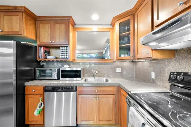 Stainless steel appliances