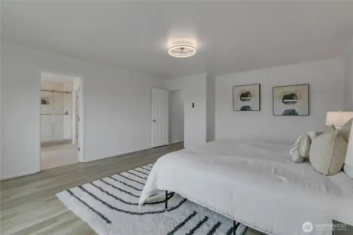 Spacious Primary Bedroom