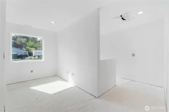 Upstairs loft.