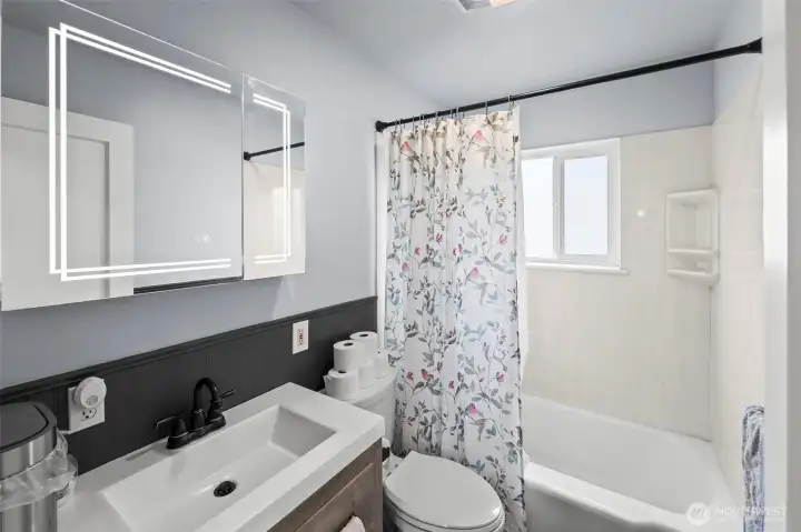 Full bath on main level