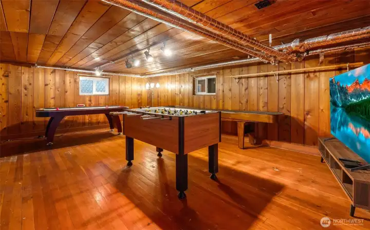 Basement game room