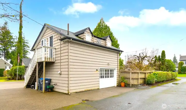 Guest quarters over the garage
