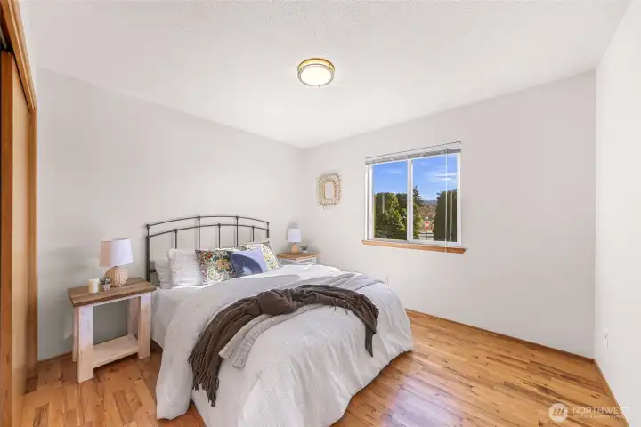 Bedroom 1 with great south facing window.