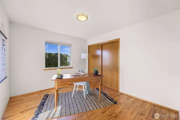 Bedroom 2 with south facing window