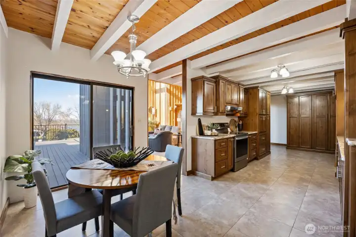 Dining Room and Kitchen