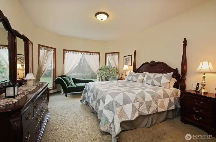 Main floor Primary bedroom.