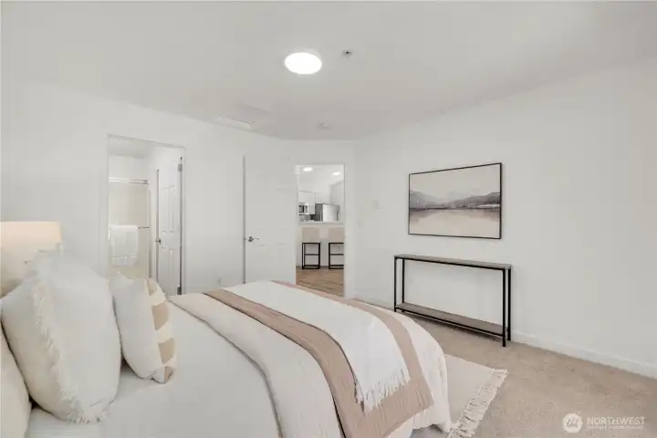 Peaceful primary suite