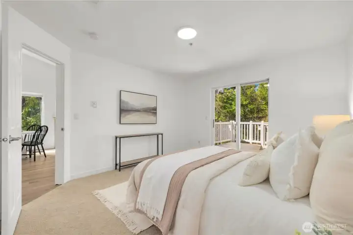 Peaceful primary suite