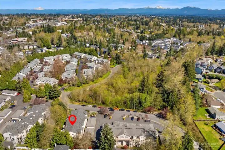 Close to it all yet all the way removed!